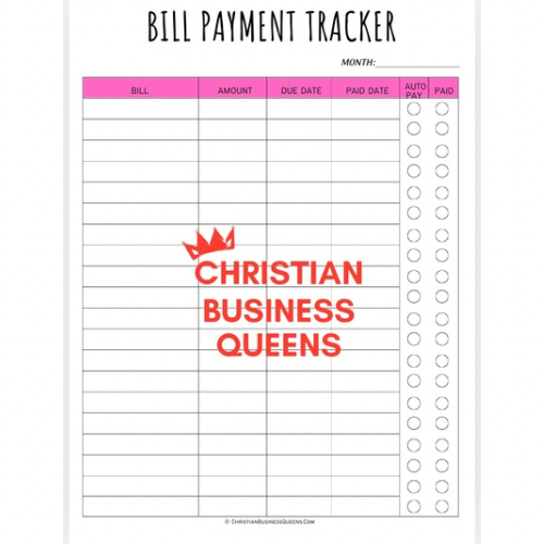 Business Bill Payment Tracker