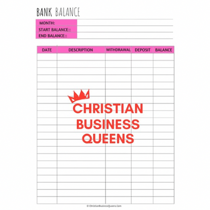 Business Bank Balance