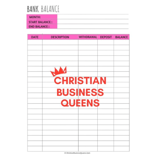 Business Bank Balance