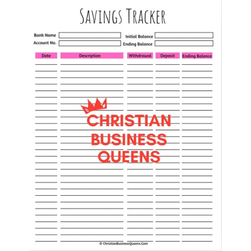 Business Saving Tracker